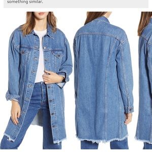 Levi’s Premium Extra Long Trucker Jacket